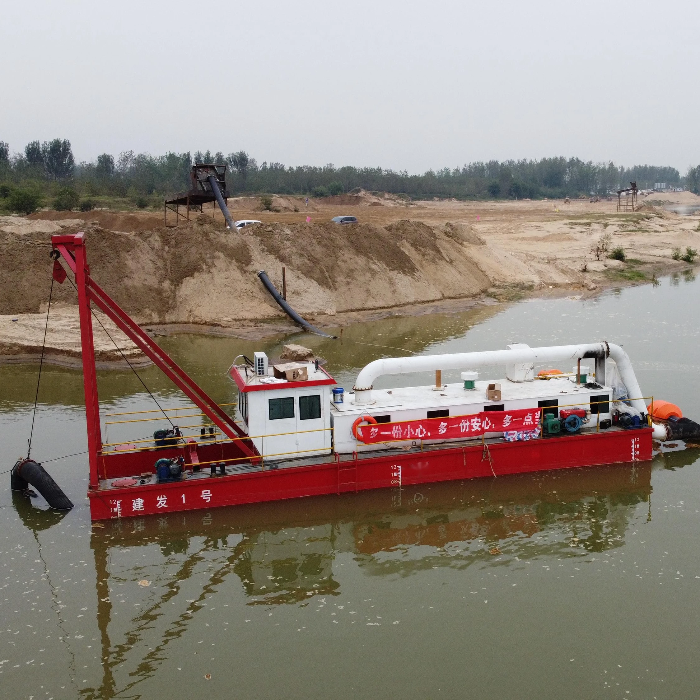 8' Sand Pump Suction River Dredger 10' Hot-selling New Dredger 12' Sand Dredging Machine Dredger 14'