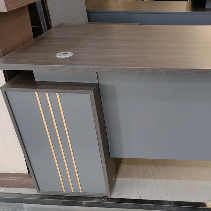 Hot sales Melamine  desk  Modern Office Furniture  Factory Wholesale Foshan Sale OEM Customized