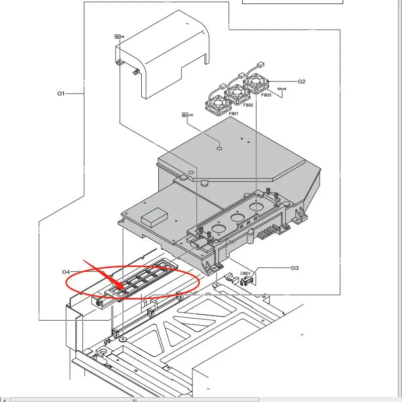 Laser Filter for Fuji Frontier 330 340 Digital Photo Printing minilab 306C965288