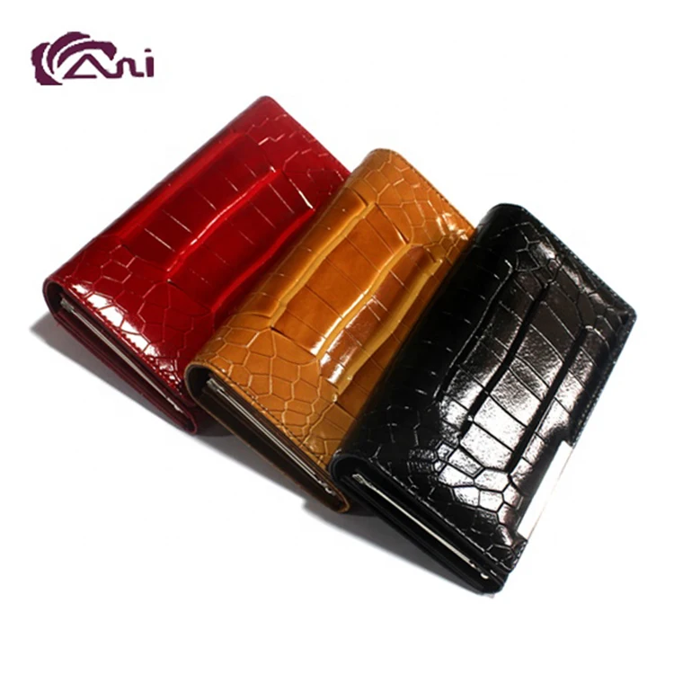 Fani hot selling trend customized logos purses wallet for woman