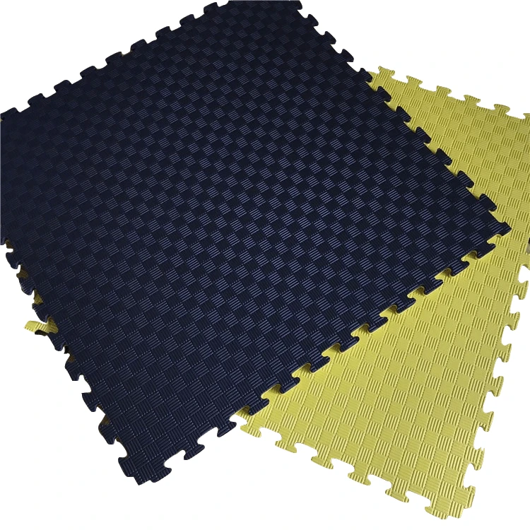 Hot Sale  eva puzzle mat taekwondo mat boxing gym flooring mats With Red Blue Color for martial arts