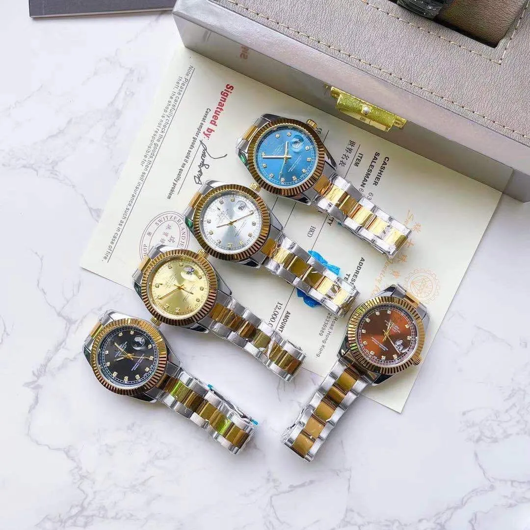 3A Quality 904L Stainless Steel Sapphire Mirror Glass Luxury Watches Men Wrist Men Watches