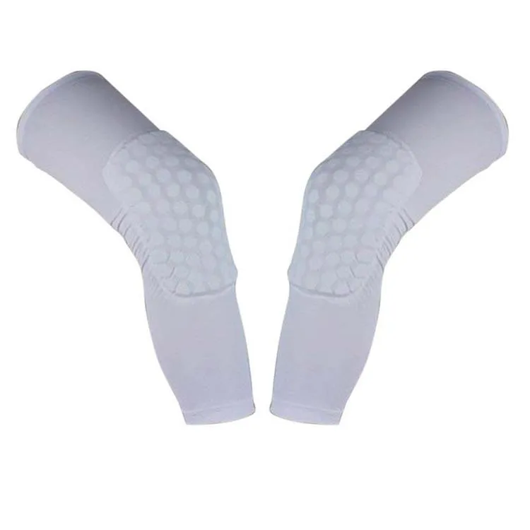 Long Sleeve Protective Strengthen Guard Basketball Sport Work Knee Pad
