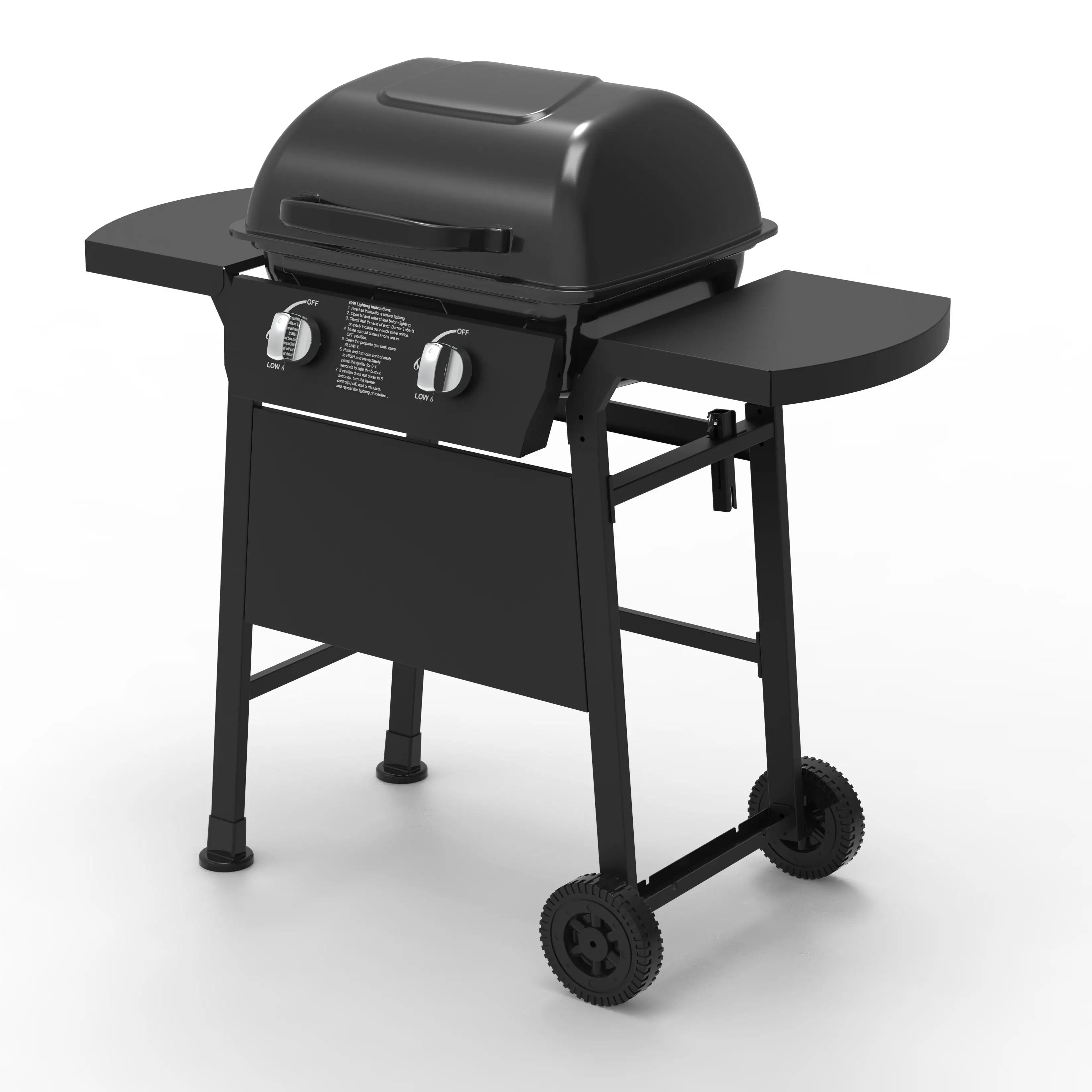 new arrivals Garden Large Gas Charcoal Grill Combo Smokeless Barbecue BBq grill outdoor