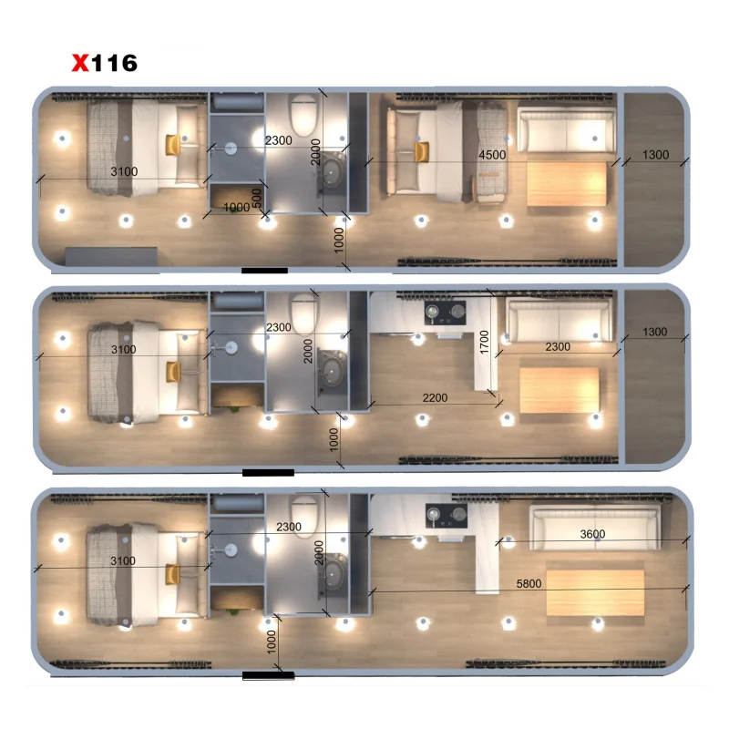 wholesale price space capsule Container Houses Luxury Prefabricated House Modem Container Homes Eco Houses