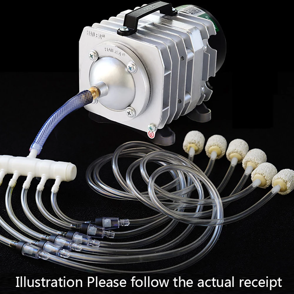 Hailea Tank Oxygen Electromagnetic Compressor ACO-328 Aerator Oxygenation Pumps for Aquarium Fish Tan Air Pump 1