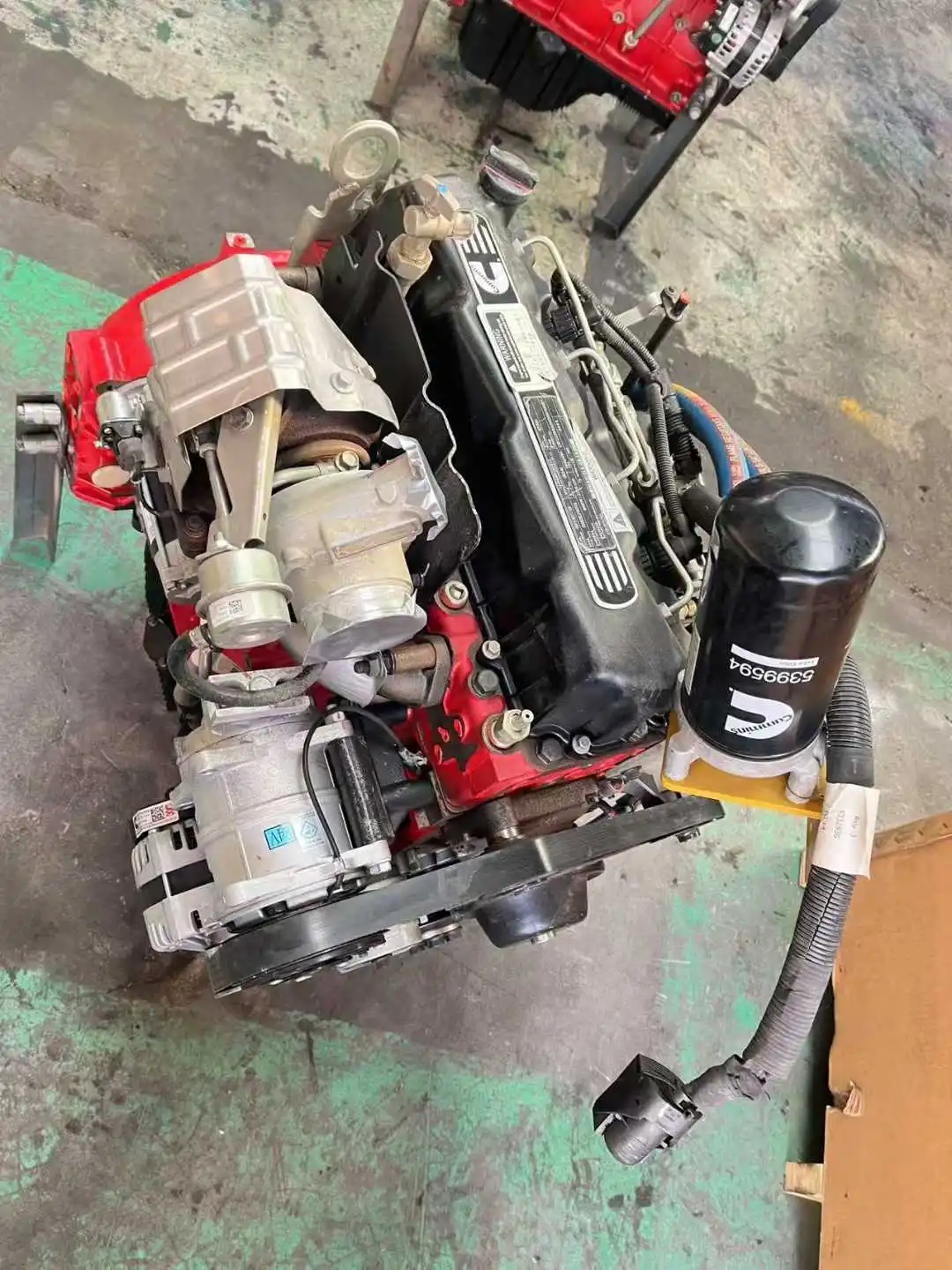 Multifunctional engine QSF3.8 used in small excavator generator