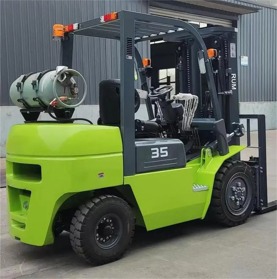 LPG Gasoline Forklift Truck FG35L 3.5t 3500kg Forklift Truck with High Performance