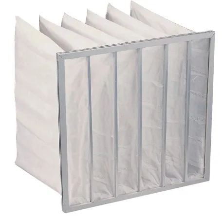 F8 V Bank Filter Medium Grade Efficiency Fiberglass V Type Air Filter for Industrial Manufacturing Plants