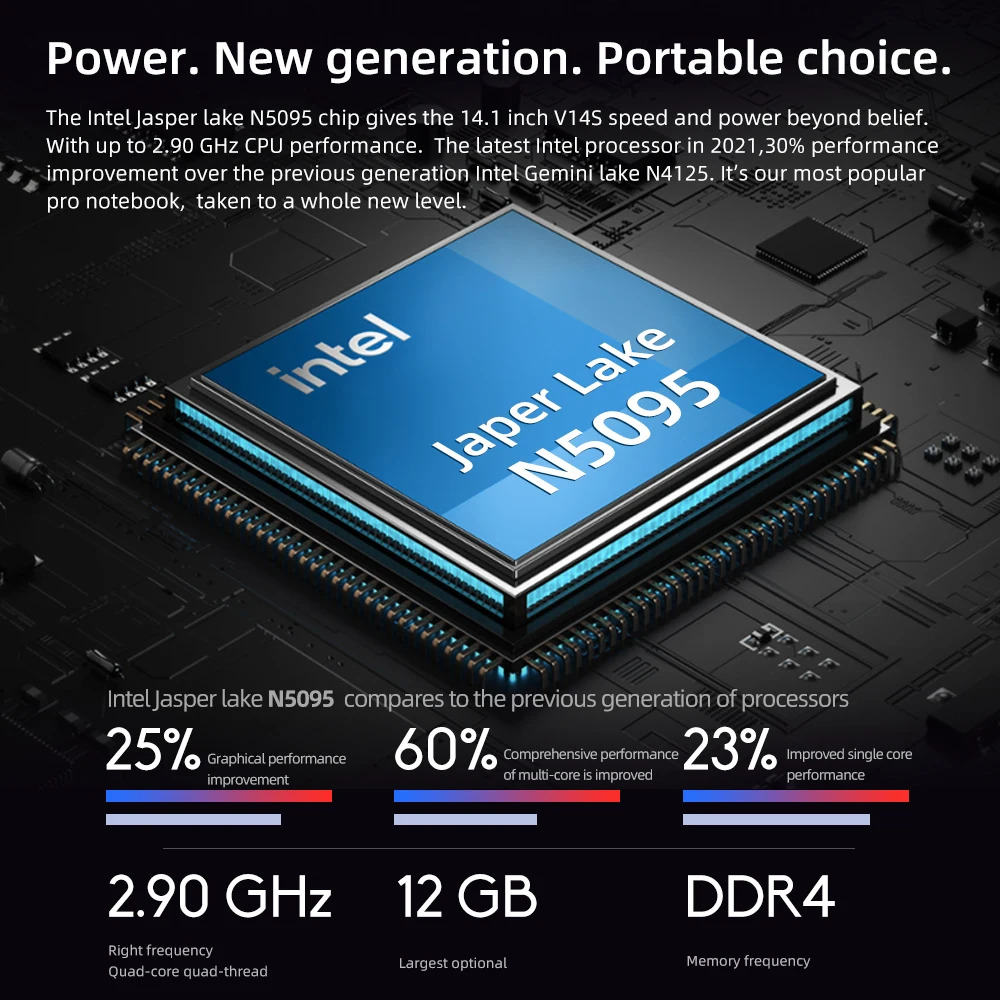 14.1 Intel Laptop CPU 8GB 16 GB RAM 500GB 1TB Hard Drive Local Language Keyboard Window 11 Notebook Computer Laptop