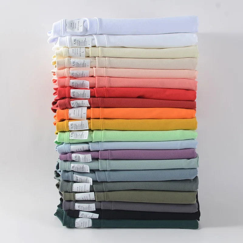 wholesale  custom over size cotton designer plain no brand t-shirt