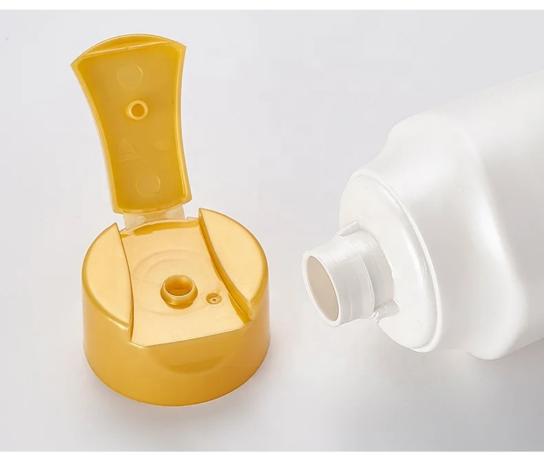 wholesale HDPE 537ml 18oz sauce squeeze bottle plastic empty ketchup salad and mustard packaging bottle