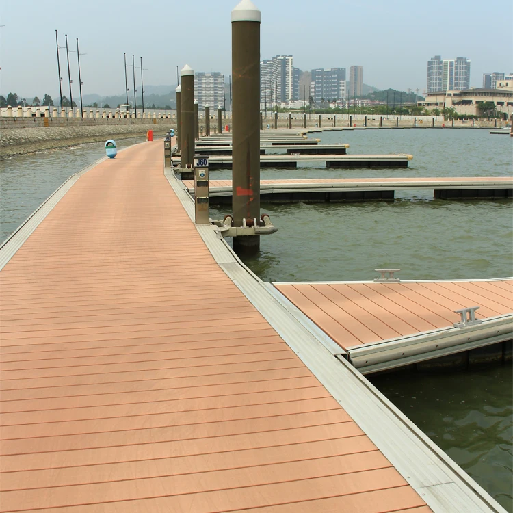 Floating Dock Jetty Wharf Engineering Pontoon Floating Jetty Pier Aluminum Pontoon Floats Floating Pontoon Bridge