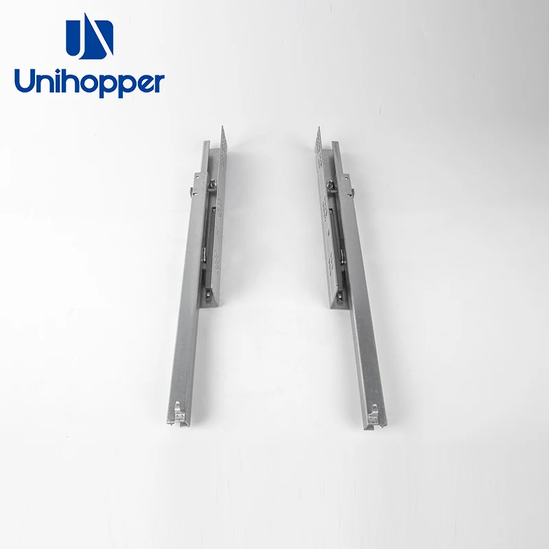 UNIHOPPER 3D Регулируемый скрытый скользящий держатель для выдвижных ящиков ползунки мягкие закрывающие слайды