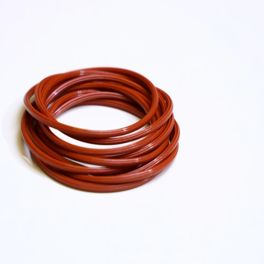 Custom colored Rubber O Rings Mechanical Seals High Quality AS568 Sizes NBR FKM EPDM O-Ring Silicone Oring Seal Manufacturer