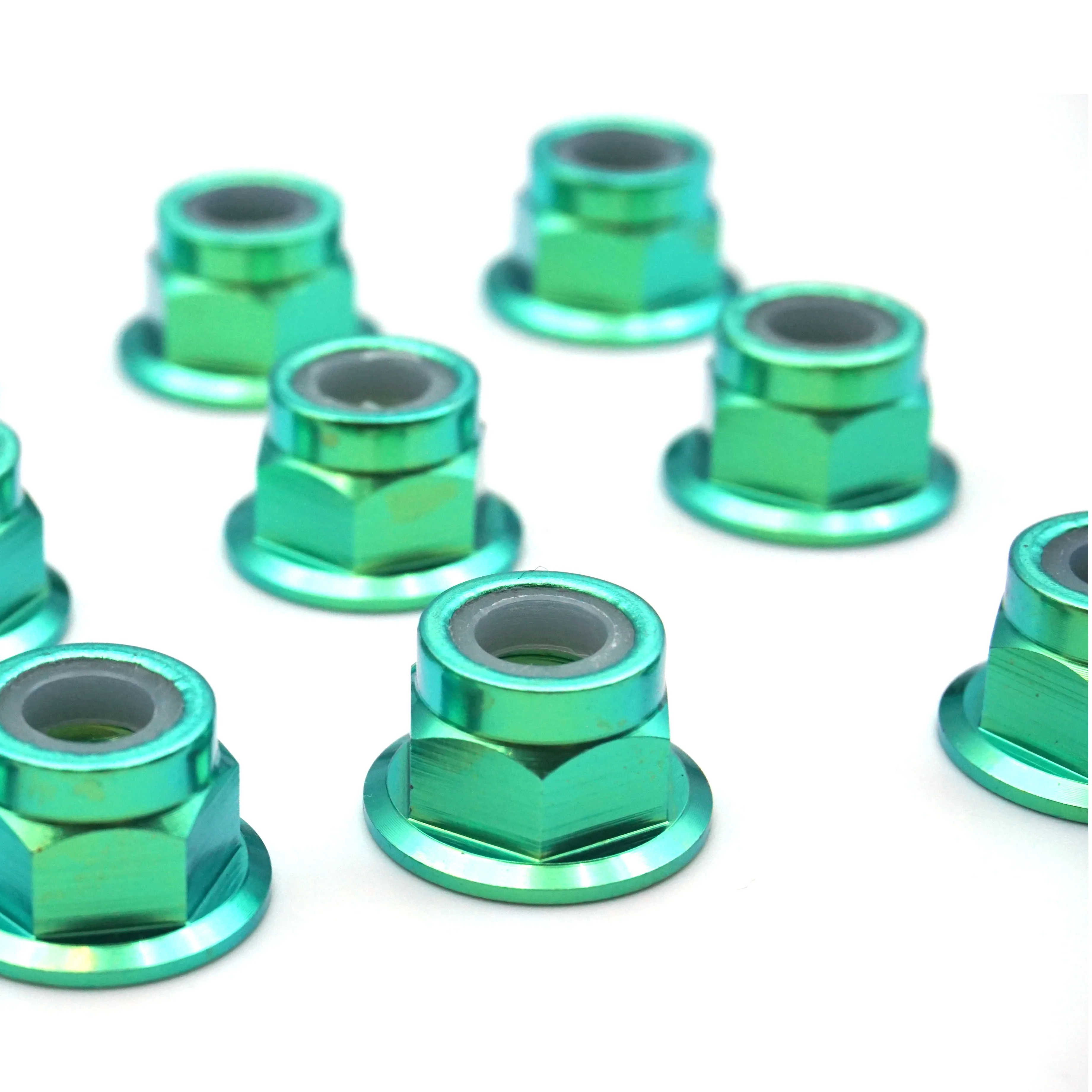 GR5  China Prevailing Torque Type Ex Self Locking Nuts and Jam Nut of Factory Wholesale Price Nylon Nut M8 Front Rear Wheel Axle