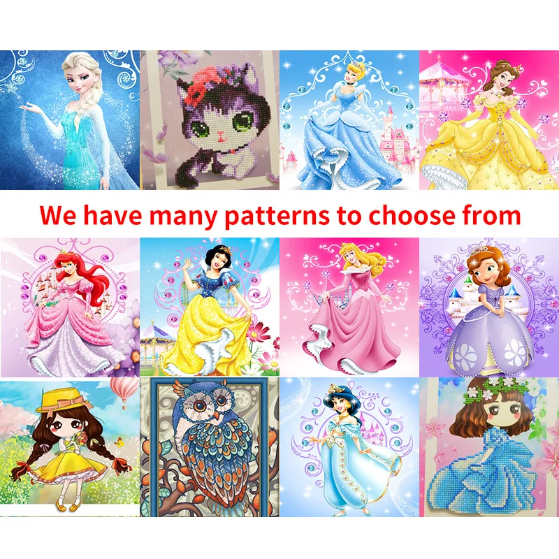 
Newest Home Decoration 21x25CM DIY Diamond Painting Yellow haired pony 