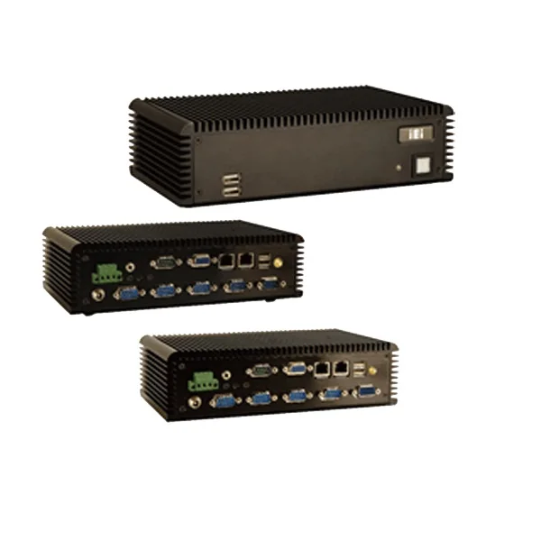 IEI Fanless Embedded Industrial PC ECW-281B-945GSE Intel  Atom N270 Processor Embedded System  VESA 100 wall mount
