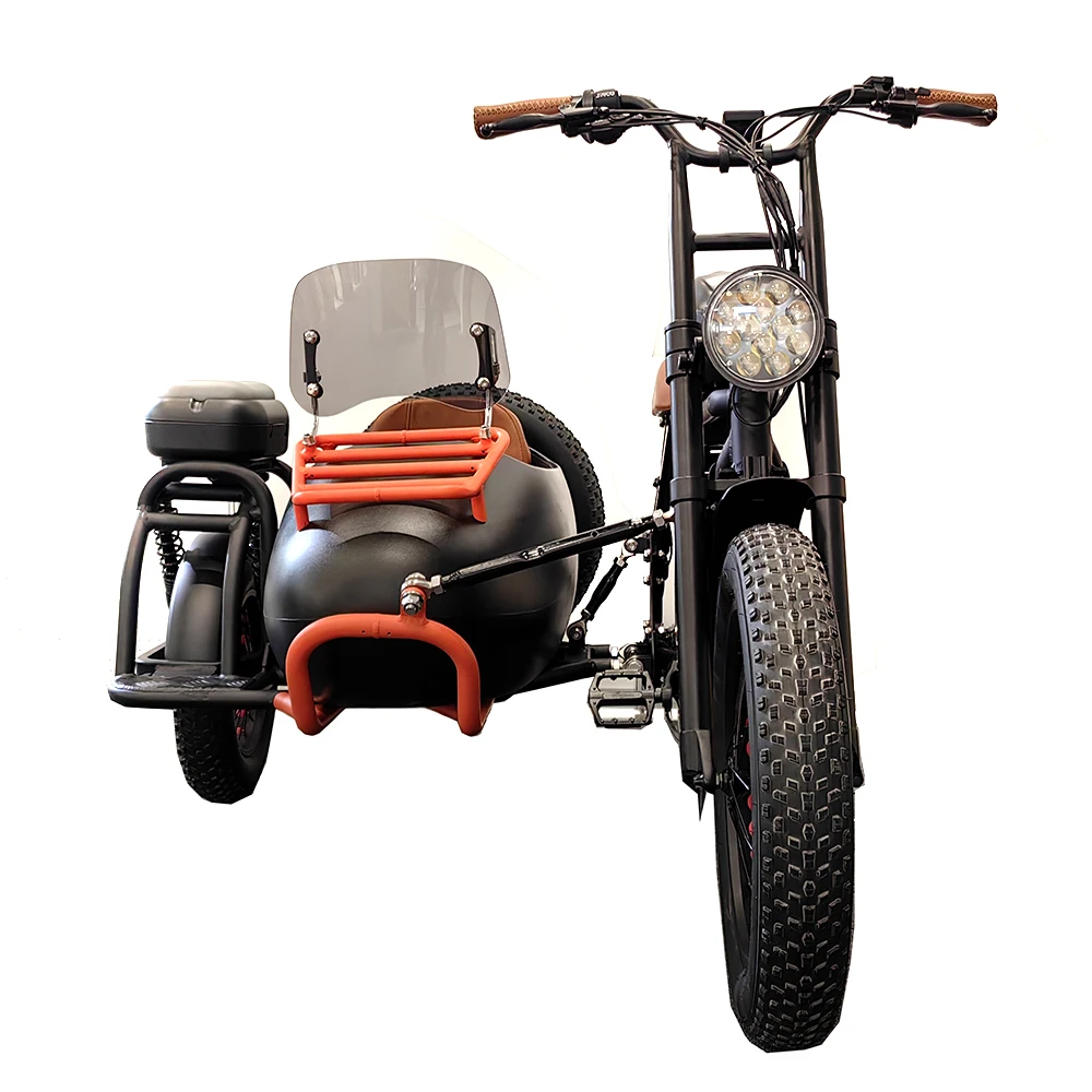 motorcycles electric 48V 20ah lithium battery with 500w rear hub motor electric bike 3 wheel bicycle fat bike fat bike electric