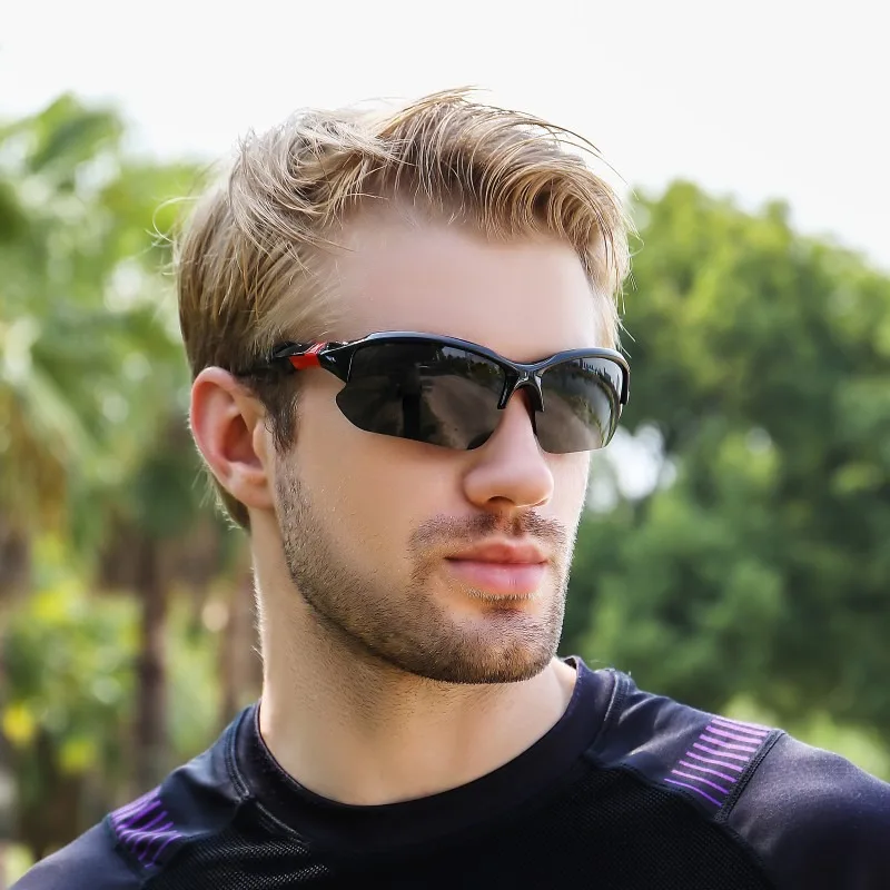 2024 Windproof Polarized Sports Sunglasses For Men & Women Cycling, Baseball, Running, Fishing, Golf & Driving