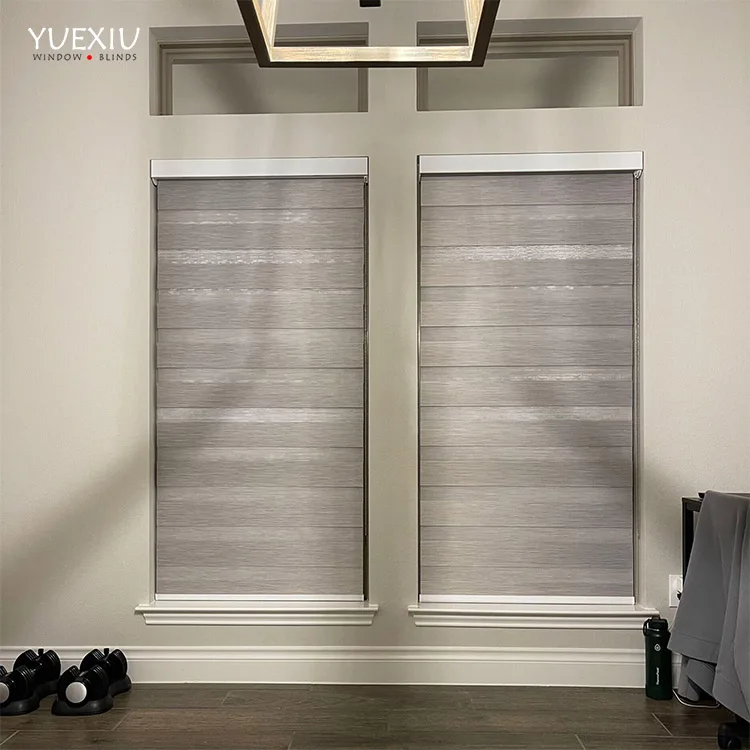 New Design Indoor Decoration Vertical Window Blind Shade High Quality Blackout Zebra Roller Blinds Fabric Manufacturer