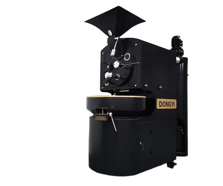 Giant 6kg 7kg Gas Coffee Roaster With PLC And Automatic Hot Air Pressure Technology Coffee Roaster