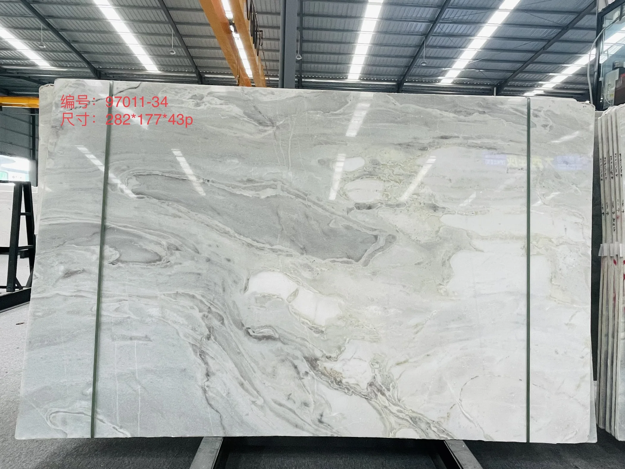 Customizable Size Non-slip Polished Blue Marble Wall Panels for Dining Table Wall Floor Decoration