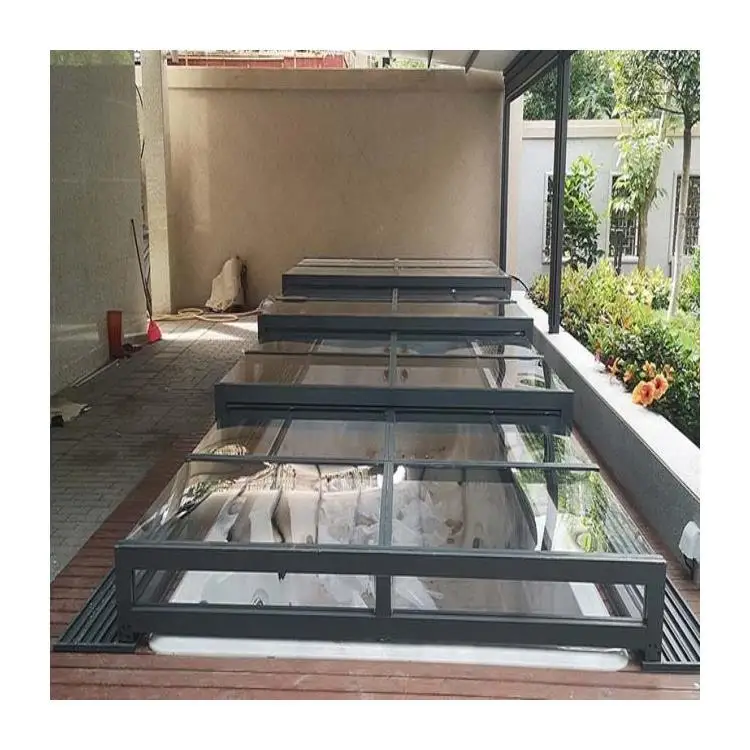 The Newest Fiver Glass Swimming Pool Glass House  Sun Glass House Aluminum