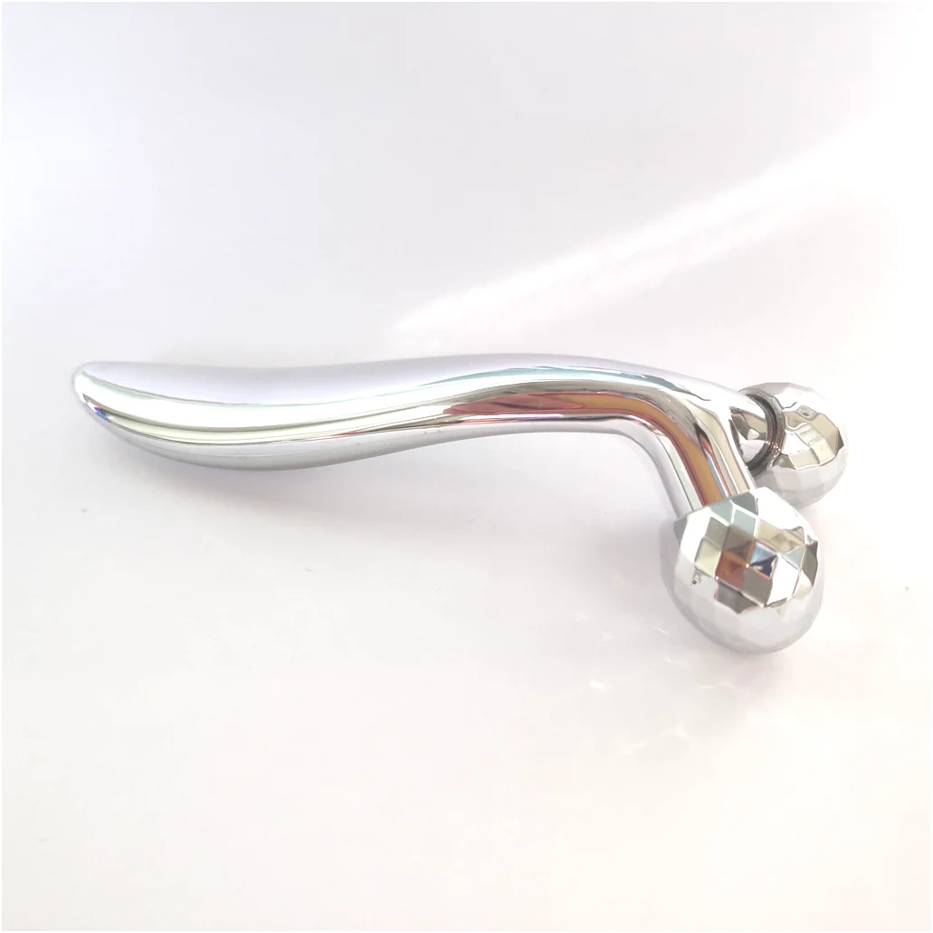 Wholesale handheld ABS 3D portable mini face massage roller