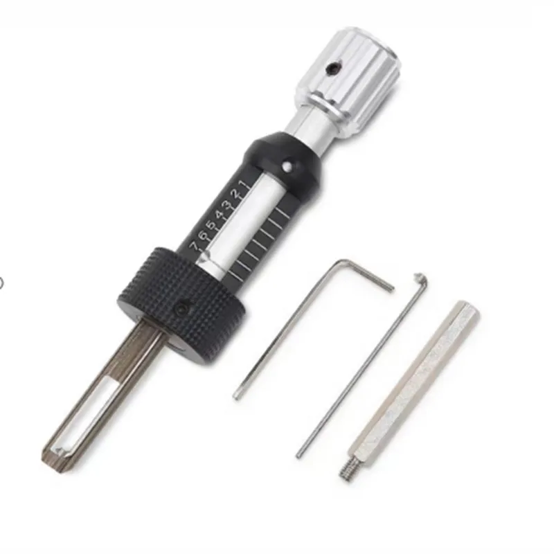 Haoshi Tools ABUSD6 MULT BASI CISA EZCURRA DS15 LINCE TESA-T60 Lock Opening Decoder Cycling Cylinder Door Locks Opener Pick