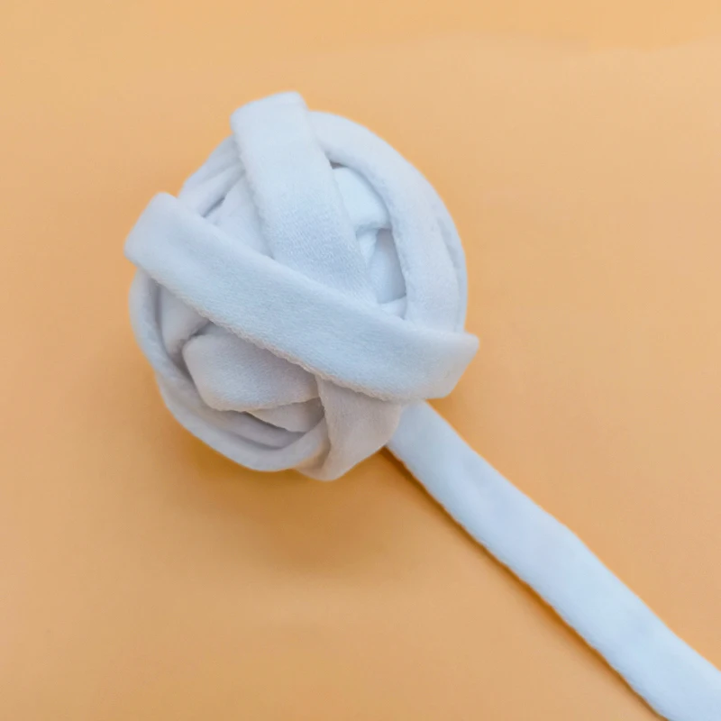 Guangdong Manufacturer 3/8 Ultra Soft Bra Wire Casing Elastic for Underwire Tear-resistance Webbing Band Underwear Accessory OEM