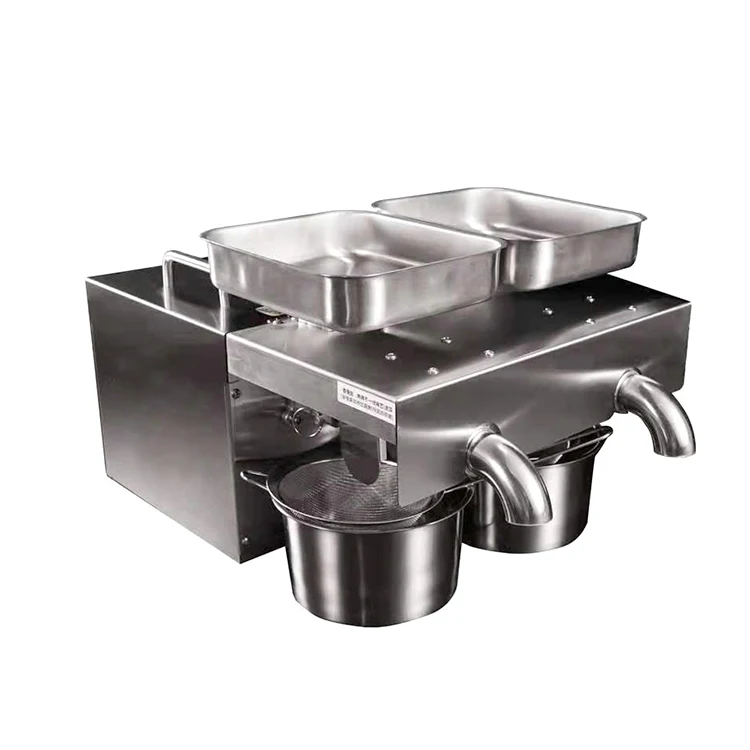 Jerrate Double head oil press expeller coconut oil extraction machine cold press pomegranate seed oil cold pressed