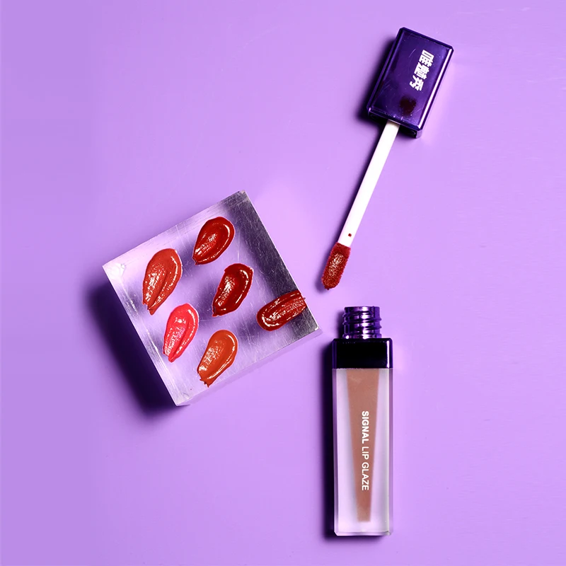 Waterproof Long Lasting Matte lip Gloss  Velvet Texture Liquid Lipstick Lip Makeup Private Label Lipglaze