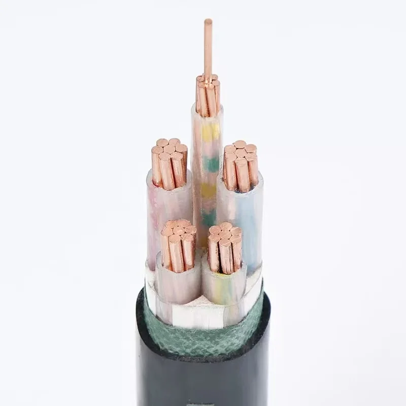 Direct Sale China Manufacturer YJV YJV22 YJVR Low Voltage Copper Conductor XLPE LSZH Insulated Wires Industrial Construction