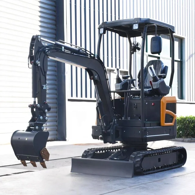 Factory Direct Sale Digging Machine 1 Ton 2 Ton Mini Excavator Mini Bagger Excavator 0.8 Ton 1.5 Ton Digger