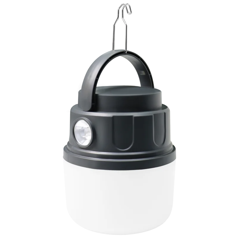 Wholesale Outdoor Hanging Portable Hook Multi Function LED Rechargeable Power Bank Battery Small Camping Light 2024