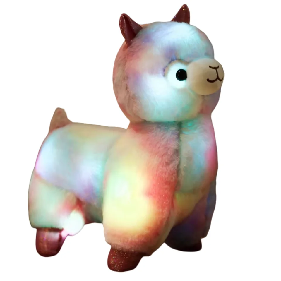 Светящаяся плюшевая игрушка из альпаки