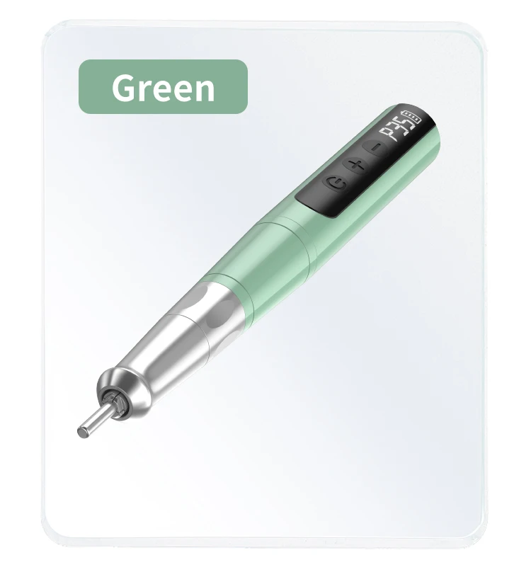 Professional Display Mini Kit Nail File Cordless s Rechargeable 35000RPM Manicure Machine Pen Electric Nail Drill