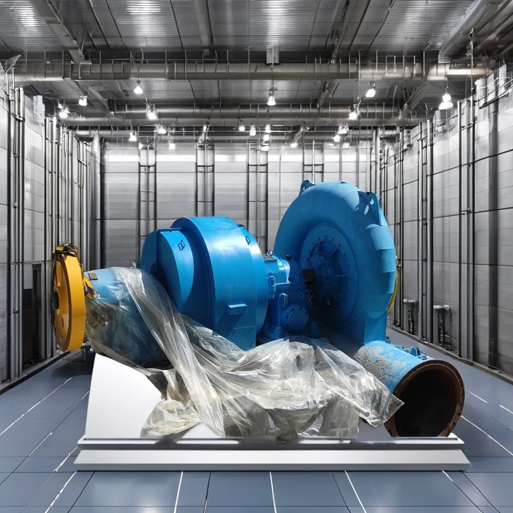 1200kw Francis Water Turbine Runner Hydro Power Plant Generator Francis