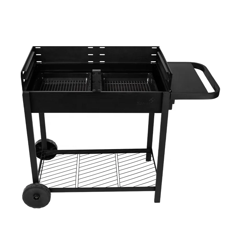 Luxury Portable large outdoor barbecue grill charcoal bbq grills for patio garden backyard party
