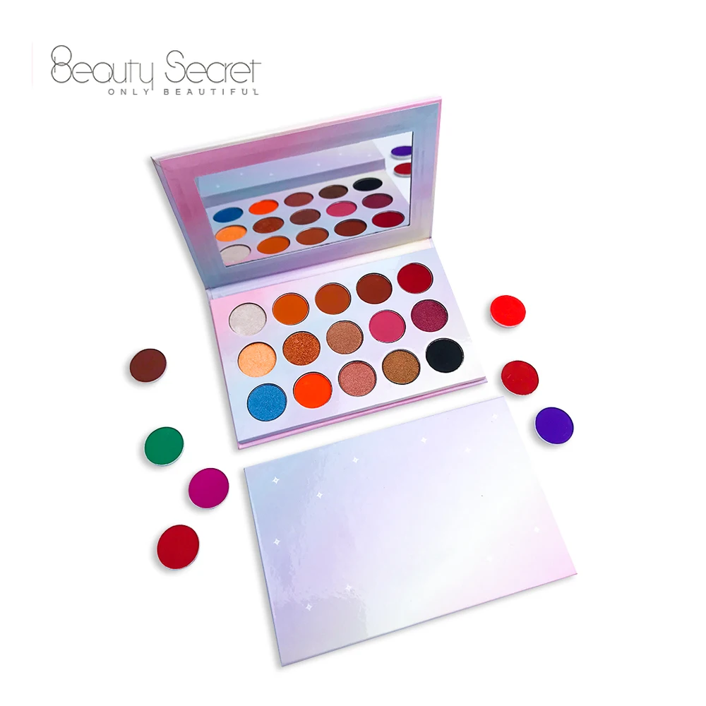 9 color 15 color 35 Colors Eye Shadow 3d Marble Design High Pigment Private Label Custom Logo Eyeshadow Palette