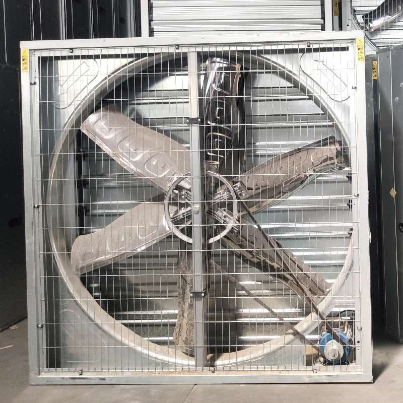 1380mm 50inch Cooling Pad Ventilation Exhaust Fan For Poultry Farming Or Greenhouse