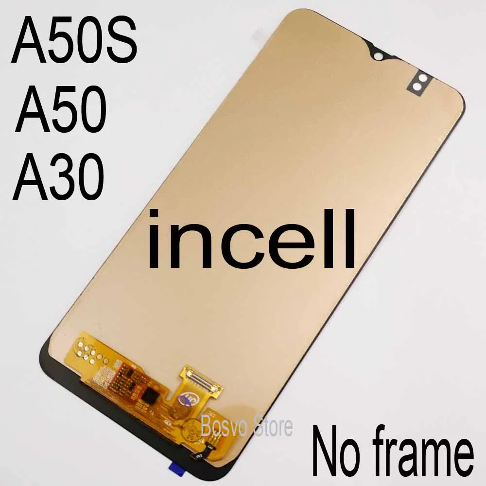 For samsung A50 lcd SM-A505FN/DS A505F/DS A505 screen display with touch digitizer assembly incell quality