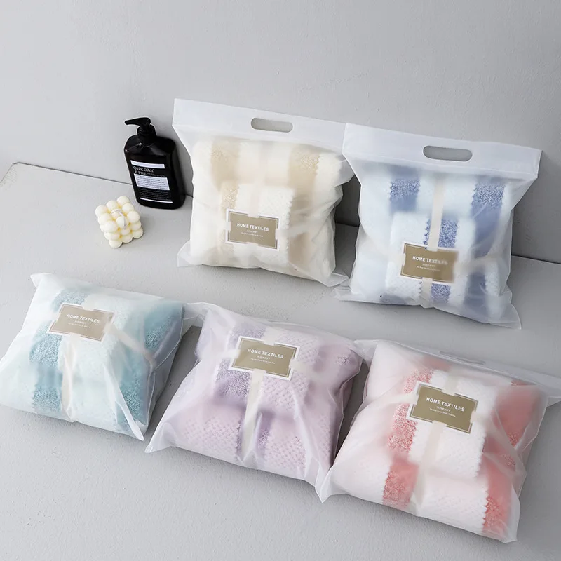 Soft Absorbent Towel Adult Dry Hair Coral Fleece Bath Towel Creative Gifts Combination Towel Set