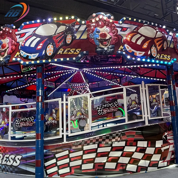 Luna Park Children Game Turntable Thunder Beat Magic Flying Car Rides for sale