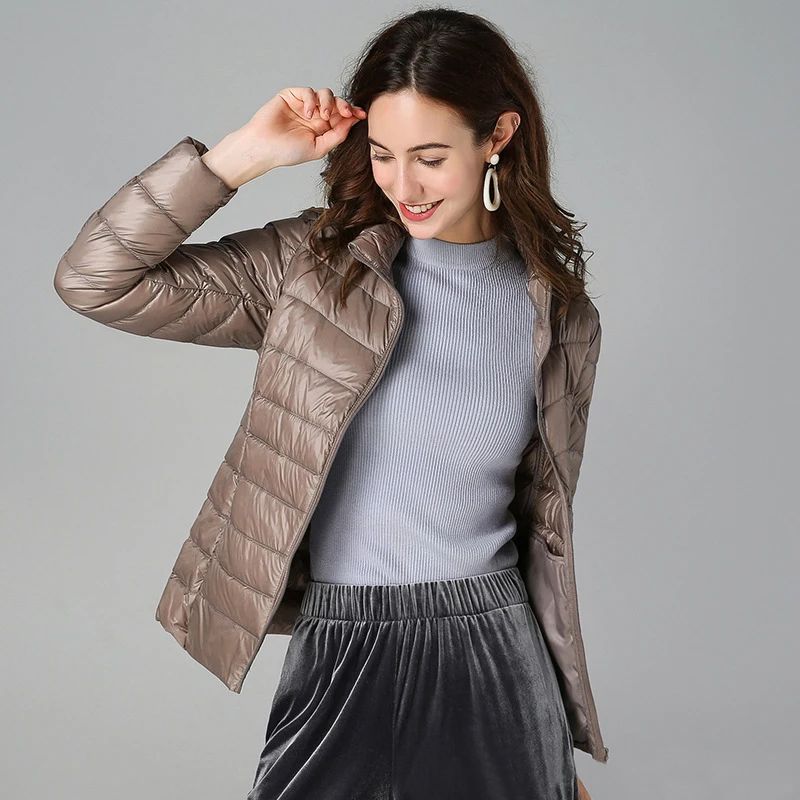 Fashion Stylish Guaranteed Quality Proper Price Casual Breathable Down Jacket Young And Middle-Aged Outdoor No Hood For Hiking