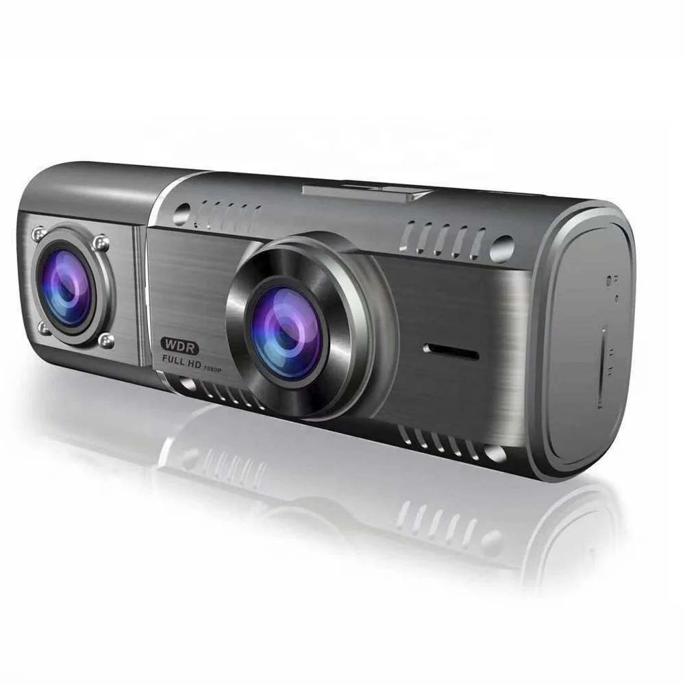 2-cam In One Автомобильный видеорегистратор с ночным видением Full HD 1080P двойным