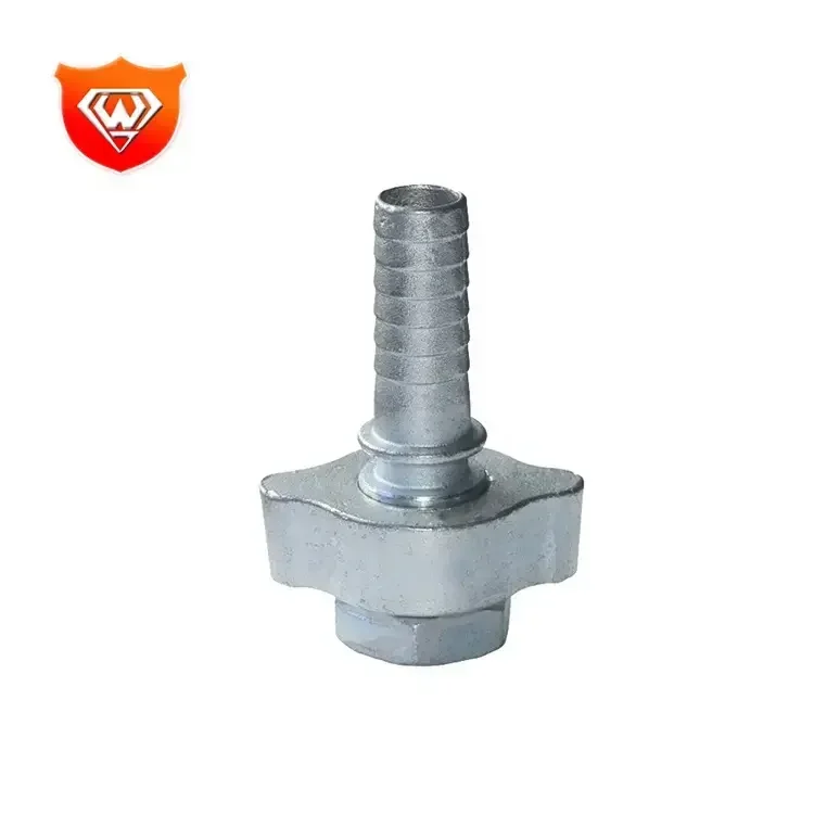 Hose Adapter 5 L/8 Quick Connect Wire Nuts With Wings Steam Ground Joint Coupling