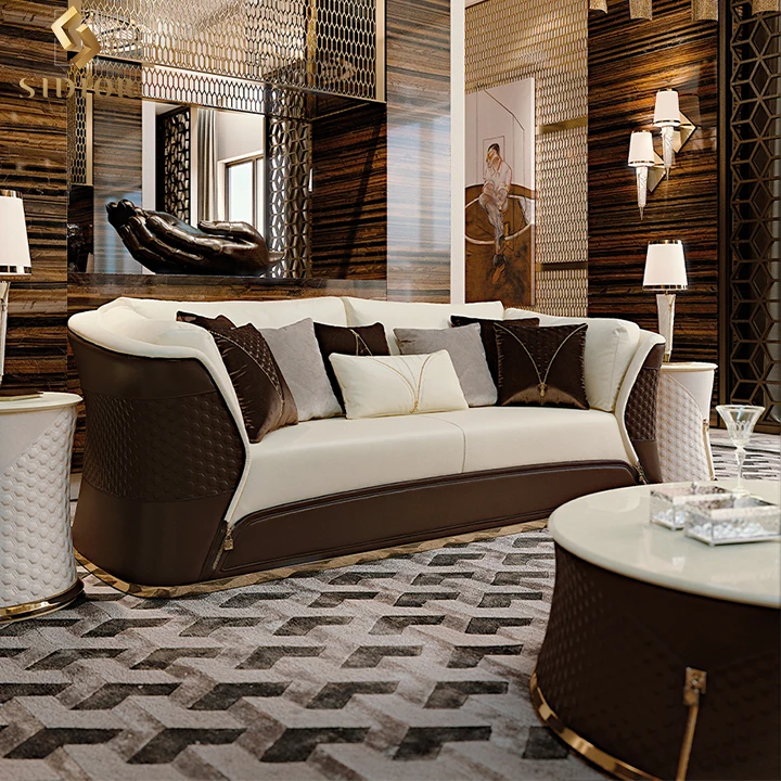 Luxurious Turri Vogue original velvet royal sofa set for living room home furniture sofas for home luxury living room furniture