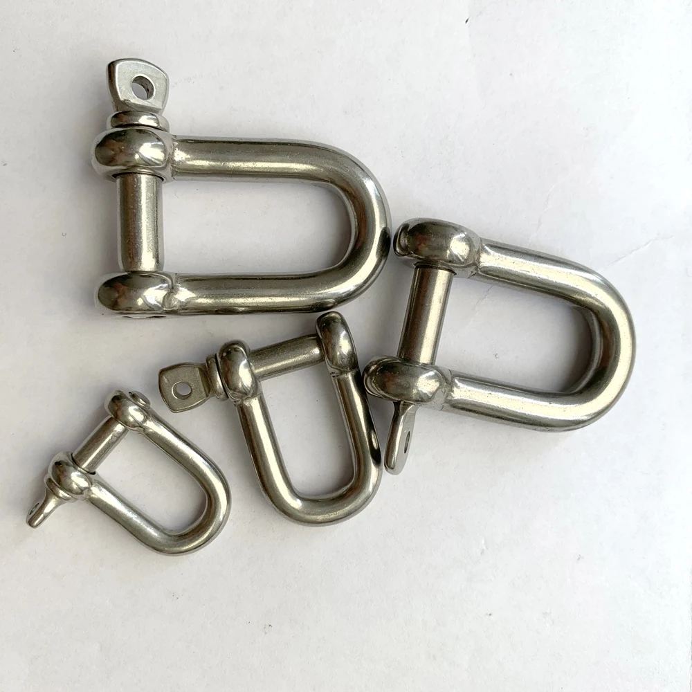 High quality rigging hardware Stainless steel European style Dee Shackle